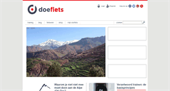 Desktop Screenshot of doefiets.nl