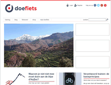 Tablet Screenshot of doefiets.nl
